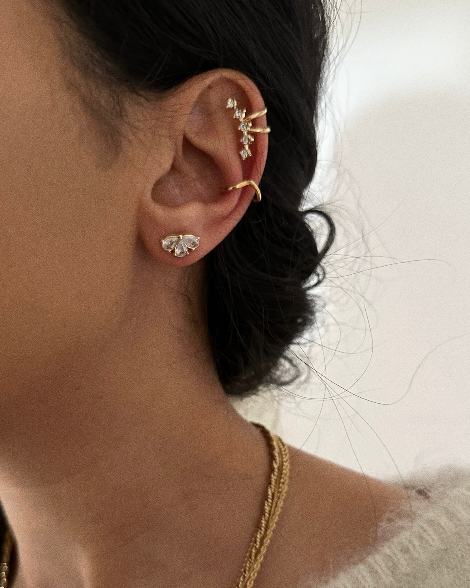 Les Assemblés: Earcuff NILO•Earcuff KURT•Boucles SURI